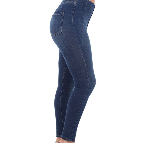 Free People High Waist Jean Jegging Size 27 - Picture 3 of 7